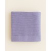 Gebreid deken - Blanket Gust lilac (opgelet ouders hebben dit reeds in het bezit) (Geboortelijst Billie B.)